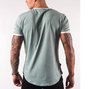 Nouveau design 2026 – T-shirt tricoté sur mesure de qualité supérieure à ourlet incurvé et queue tombante, séchage rapide – OEM/ODM disponible - Product Image 3