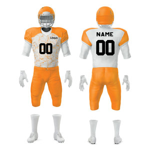 Maillot de football américain personnalisé en gros 24/25 – Ensemble de tenue de football de haute qualité avec impression par sublimation pour équipes - Product Image 1