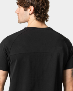 T-shirt uni à col rond pour homme, 100% coton jersey, 220 grammes, coupe classique, manches courtes, style streetwear, vêtements de sport - Product Image 2