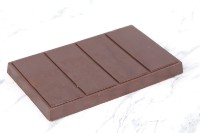 Bloc de chocolat au lait solide en gros, 1 kg, pour la pâtisserie, confiserie, HALAL, fabricant OEM/ODM, personnalisable