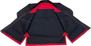 Uniforme de Jiu Jitsu de Primera Calidad, 100% Algodón, Duradero y Cómodo, con Logotipo Frontal y Parches Elegantes para Entrenamiento de Artes Marciales - Product Image 3