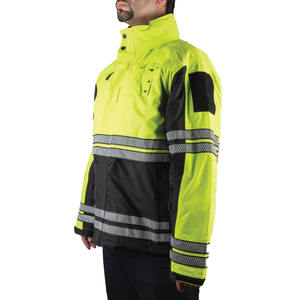 Veste de sécurité pour homme, haute visibilité, réfléchissante, imperméable, vêtements de sécurité pour l'hiver - Product Image 2