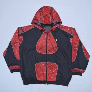 Wholesale Premium Custom Streetwear Animal Print Front Logo Hooded Winter Tracksuit Street & Sports Style - Product Image 3