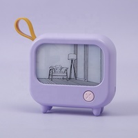 Mini veilleuse de chevet portable en lévitation pour chambre à coucher personnalisée Anime Jouet pour enfant et bébé Lampes d'art à LED 3D