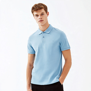 Polo d'été en gros pour hommes, manches courtes, léger, 100 % coton - Product Image 6