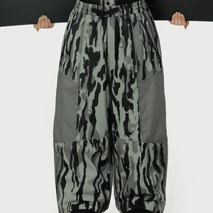 Pantalones de Snowboard para Hombre, Estilo Cargo, Impermeables, Transpirables, con Estampado Personalizado, Polartec Power Stretch, Precios al por Mayor - Product Image 3