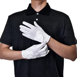 Guantes de Golf de Diseño Personalizado, Cuero Cabretta, Venta al Por Mayor a Bajo Precio, Agarre Estable, para Mano Izquierda y Derecha - Product Image 2