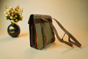 Sac à bandoulière en cuir recyclé deux en un et sac à dos de haute qualité pour femmes, nouveau Style occidental - Product Image 5