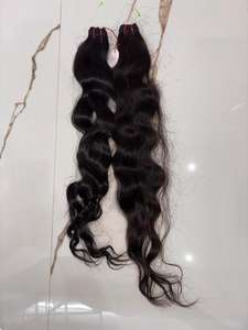 Extensiones de Cabello Humano Remy Virgen de Cutícula Completa, de Una Sola Capa, Tejido Doble a Máquina, Cabello Indio, Resistente a la Caída, Suave y Brillante, Todos los Colores - Product Image 6