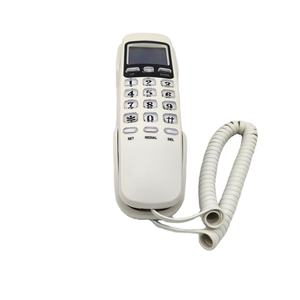 Téléphone <span class=keywords><strong>mural</strong></span> fixe d'identification de l'appelant pour salle de bain d'hôtel Téléphone <span class=keywords><strong>mural</strong></span> Trimline - Product Image 4