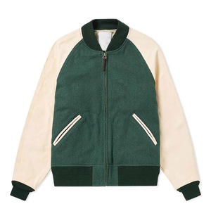 Fashion Wholesale Custom Logo Front <b>Men</b> Varsity Jackets 2024 Custom Color Eco-Friendly Quick Dry Breathable Winter Unisex - Product Image 1