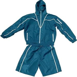 Ensemble coupe-vent streetwear homme à capuche, prix abordable, respirant, séchage rapide, 100 % nylon, léger, veste et short d'été - Product Image 2