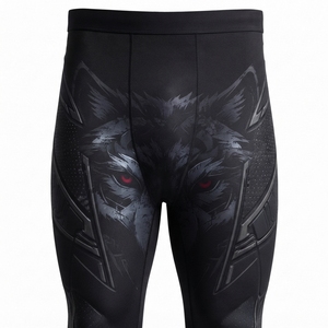 <b>Gym</b> Running And Fitness High Quality <b>Men's</b> <b>Leggings</b> Feature Moisture Wicking Breathable Fabric With A Comfortable Fit - Product Image 4