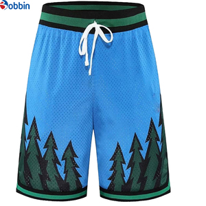 Pantalones Cortos Deportivos Cómodos para Hombre, Personalizados con Impresión, Color Sólido, Malla Sublimada, Diseño Vintage Personalizado, Bordado, Casual - Product Image 2