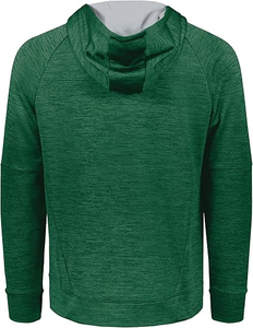 Sweat à capuche long doublé 350 g/m² avec logo Puff, épaules tombantes, personnalisé, en polaire recyclée écologique, unisexe, pour homme, collection printemps - Product Image 4