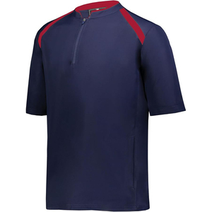 Veste de sport unisexe personnalisée imperméable pour cage de frappe, avec fermeture éclair frontale à quart de tour et bas réglable, pour baseball et softball - Product Image 5