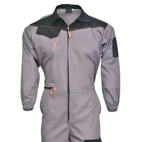 Combinaison de travail ignifuge personnalisée pour hommes, en coton, avec bandes réfléchissantes, pour mécaniciens, uniforme de travail