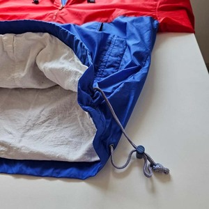 unisex Color Block <b>Red</b> Blue Windbreaker <b>Hooded</b> Anorak <b>Jacket</b> Pullover Outdoor Waterproof Windproof Windbreaker Hoodies <b>Jackets</b> - Product Image 6