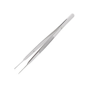 Pinzas Quirúrgicas Oftálmicas de Precisión de Acero Inoxidable Gerald para Cirugía Ocular, 17 cm, Punta Recta, por ORTHO GENIX - Product Image 4