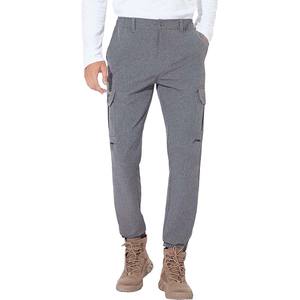 Pantalon cargo décontracté pour homme OEM, coupe slim, taille élastique avec cordon de serrage, pantalon décontracté extensible avec taille élastique et cordon de serrage, léger - Product Image 5