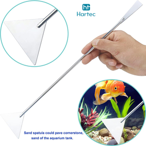 Juego de Herramientas Profesionales de Acero Inoxidable para Acuarios, Tijeras para Recortar Plantas Acuáticas, Pinzas Curvas, Espátula, Kit para Acuarios - Product Image 5