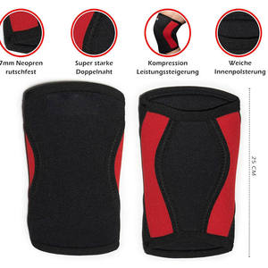 Genouillères en néoprène pour haltérophilie, gym, boxe, karaté, entraînement, soutien du genou, fitness, entraînement, flexibilité, confort - Product Image 5