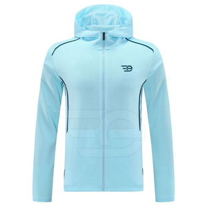 ชุดวอร์มมีฮู้ดซิปสำหรับผู้ชาย ชุดกีฬาลำลอง ระบายอากาศได้ดี เหมาะสำหรับออกกำลังกาย ฟิตเนส วิ่ง และเล่นกีฬา - Product Image 3