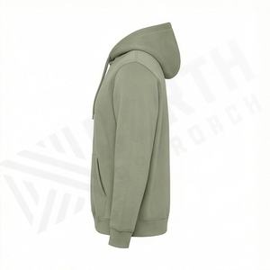 Sudaderas con Capucha de Felpa para Hombre, de Algodón Grueso de Alta Calidad, Estilo Urbano, Personalizadas, 400-500 GSM, Color Personalizado, Talla Grande - Product Image 3