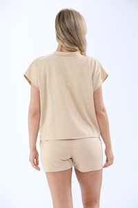 Wholesale 2025 High Quality Custom Logo Unisex <b>Twin</b> <b>Set</b> Two Piece Short Regular Fit Summer 100% Cotton Breathable <b>Set</b> - Product Image 4