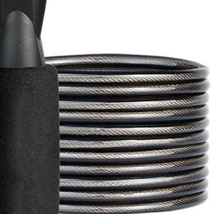 Cordes à sauter personnalisées pour le fitness avec poignées en mousse plastique, cordes à sauter en PVC en vente en ligne - Product Image 5