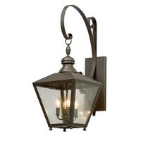 Lanterna da Parete Antica Nera Rustica e in Ottone Dorato – Lampada da Parete Vintage in Ottone per Esterni, Giardino, Hotel e Arredamento Casa