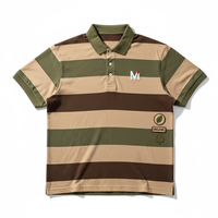 Chemise Homme Solide Personnalisable Respirante à Manches Courtes en Coton Piqué Toile Teinte Unie Haut de Gamme pour le Golf – Vente en Gros