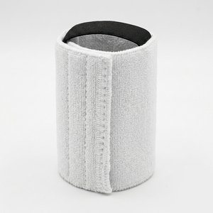 Manguitos de compresión elásticos resistentes para hombre, soporte de codo, protección para levantamiento de pesas, piernas y brazos, manguito de compresión blanco - Product Image 3