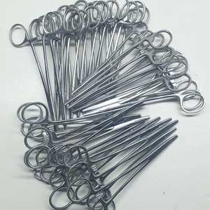 Lot de 30 pinces porte-aiguilles orthopédiques de 6 pouces, instruments chirurgicaux en acier inoxydable réutilisables, kit d'outils de suture écologiques - Product Image 1