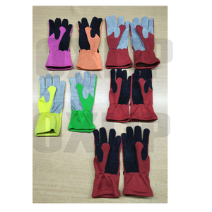 Racing <b>Gloves</b> Half Finger Fabric <b>Touchscreen</b> Polyurethane Coated Non-Slip Panelled Design Unisex Summer Outdoor Riding Pull - Product Image 5