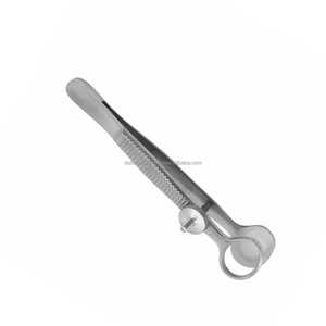 Pince Chalazion 3.3 et 3.9 pouces grande plaque ouverte ovale pince à paupières en acier inoxydable certifié CE Instruments de marque privée OEM - Product Image 2
