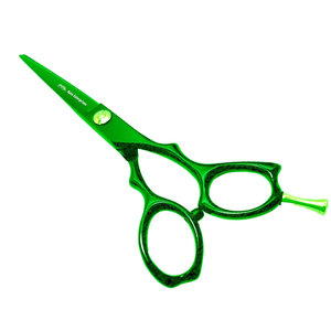 Tijeras de Peluquería Profesionales Reutilizables Ecológicas para Salón de Belleza, Tijeras para Adelgazar el Cabello con Dientes de Corte Afilados de Acero Inoxidable - Product Image 1