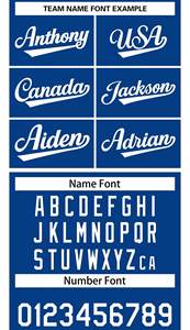 Camiseta de béisbol azul personalizada, unisex, de manga corta, con nombre y número del equipo impresos en la parte delantera, camiseta deportiva transpirable de verano - Product Image 5
