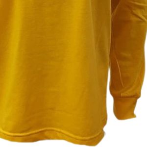 Camiseta Personalizada de Manga Larga para Mujer con Logotipo de Letras Griegas Bordadas, Cuello Redondo, Estilo Casual Universitario, Ropa de Hermandad, Venta al Por Mayor - Product Image 5