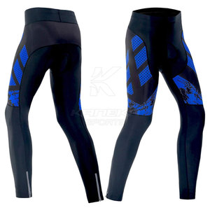 Pantalon de cyclisme pour homme de qualité supérieure, écologique, à séchage rapide, en spandex/polyester, tissu léger, coupe confortable pour les longues distances - Product Image 5