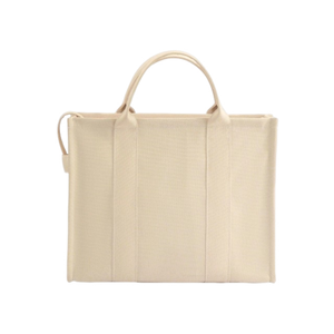 Bolso de lona reciclado de alta calidad OEM ODM para mujer, nuevo bolso de algodón a la moda, promoción ecológica, MOQ bajo directo de fábrica - Product Image 3