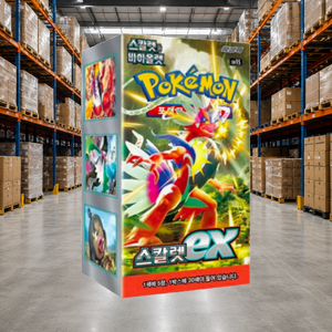 [SV1S] Boîte de boosters de cartes à collectionner coréennes Scarlet ex pour l'inventaire des magasins de loisirs créatifs - Product Image 3