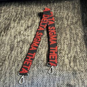 Correa de Bolso Deportiva Rectangular Personalizada Hecha a Mano con Cuentas de Vidrio sobre Base de Algodón Transparente Hail State, ZONA DE ARTE CREATIVO ST-PS68 - Product Image 6