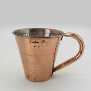 Authentic Copper Mug for Beer and Mule Drinks Professional Grade Customized Copper Barware <b>Tall</b> Style - Product Image 4