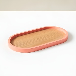 Bandeja Ovalada de Madera con Tema de Frutas, Personalizable y de Buena Calidad, con Esmaltado, para Bodas, Fiestas y Restaurantes - Product Image 2