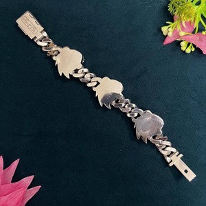 Indian Supplier Moissanite Diamond Iced Out Cuban <b>Chain</b> Bracelet For Men Women Hip Hop Party Fashion Jewelry Available For Sale - Product Image 1