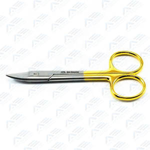 Ciseaux chirurgicaux dentaires droits de 12cm ciseaux Metzenbaum universels manuels avec inserts en carbure de tungstène Instruments médicaux - Product Image 5