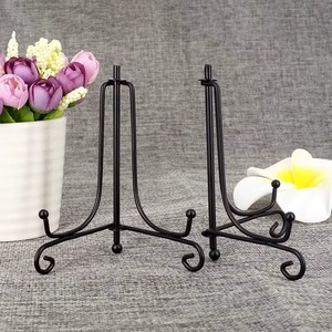 Iron Tabletop <b>Easel</b> Stand Geometric Design Industrial Style Home Decor Durable Indoor Living Room - Product Image 4