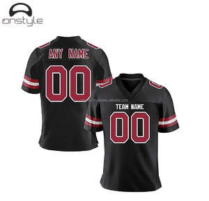 Maillots en maille de football personnalisés respirants sublimation tissu léger maillots d'entraînement personnalisés pour les joueurs de sports d'équipe - Product Image 1