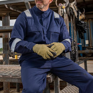 Uniforme de trabajo multibolsillos para hombre, conjunto de ropa de construcción duradera, diseño personalizado, traje de seguridad para fábrica - Product Image 3